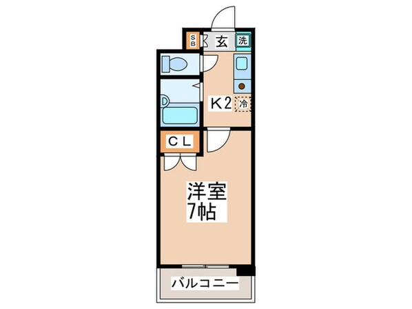 永楽ハイツの物件間取画像